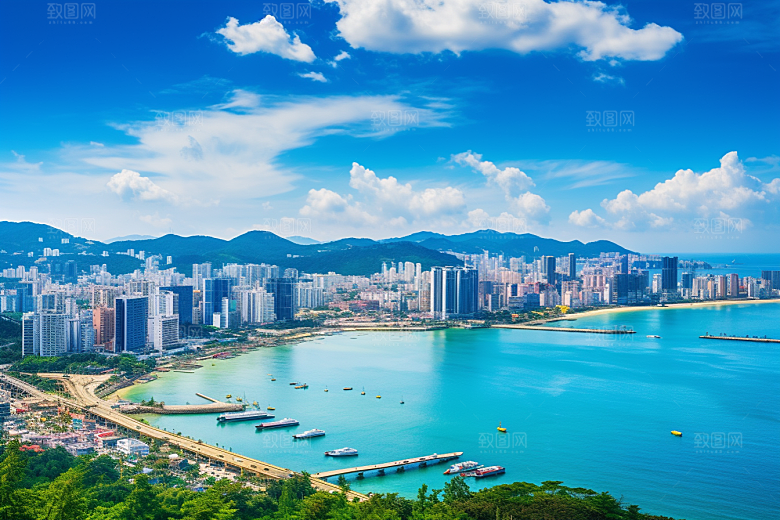 厦门旅游旅行景色摄影图