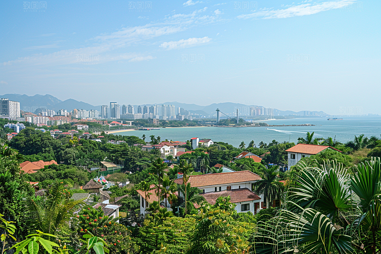 厦门旅游景色城市摄影图