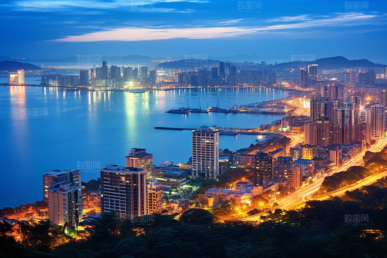 厦门旅游城市高清摄影图