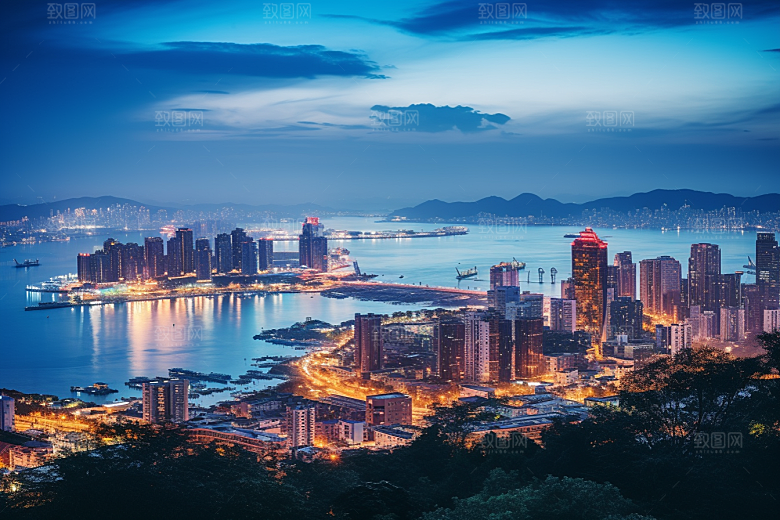 厦门旅游目的地景色摄影图