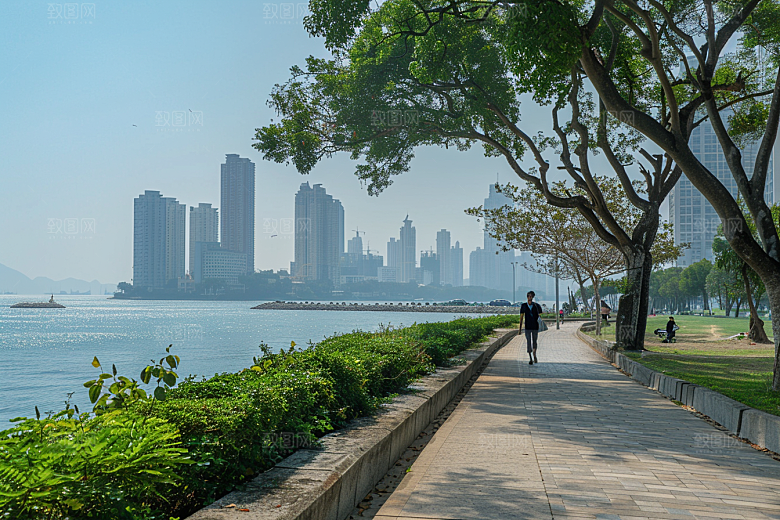 厦门旅游citywalk闽南摄影图