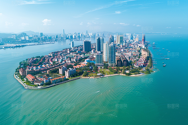 厦门旅游自由行城市摄影图