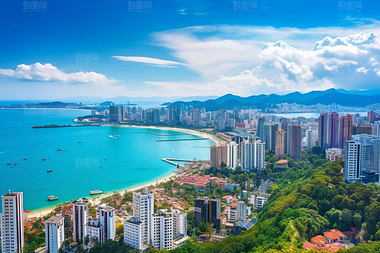 厦门旅游目的地景色摄影图