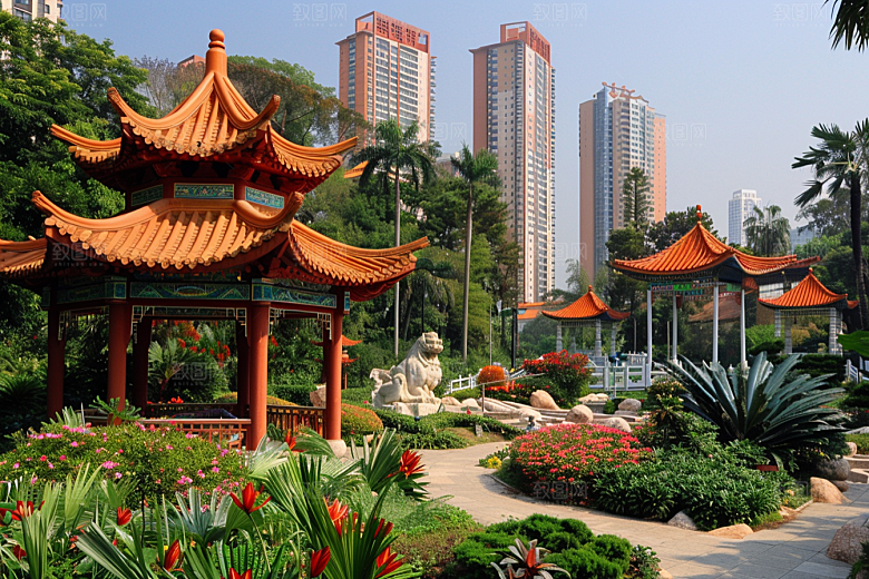 厦门旅游海边城市国内游摄影图