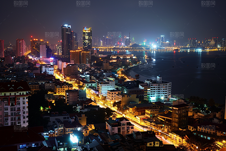 厦门旅游都市漫步城市摄影图