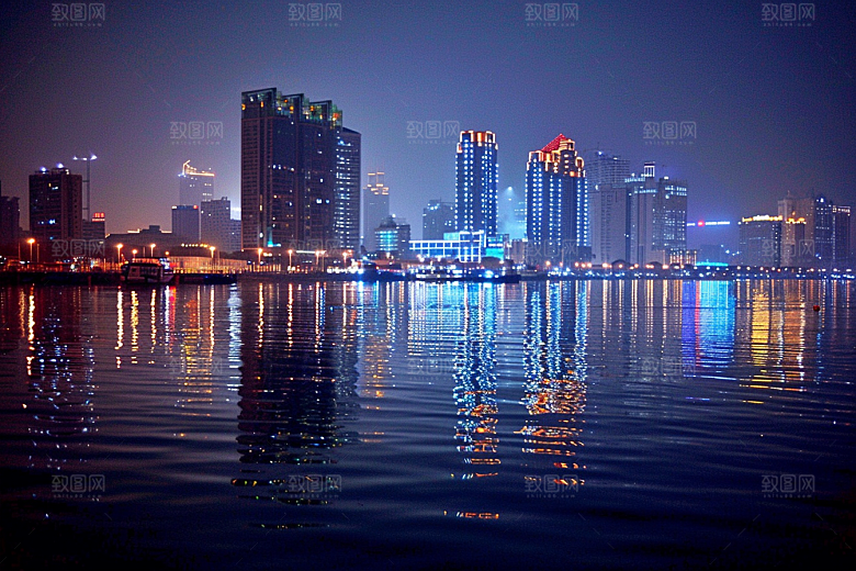 厦门旅游都市漫步风光摄影图