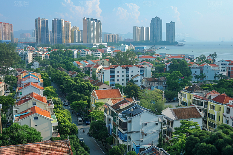 厦门旅游闽南景色摄影图