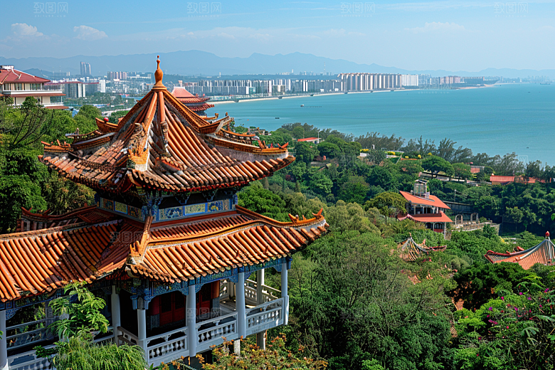 厦门旅游地标风光摄影图