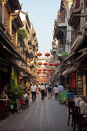 厦门旅游都市漫步城市摄影图