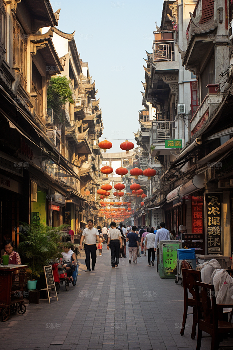 厦门旅游都市漫步城市摄影图