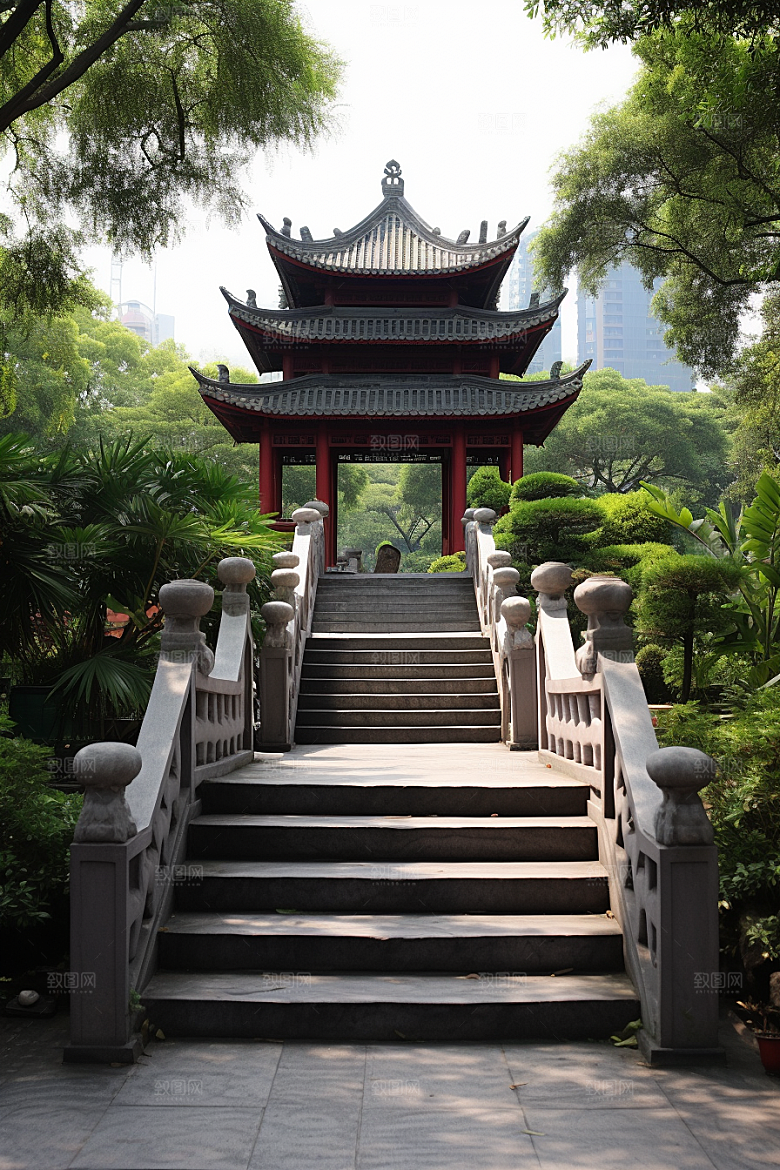 厦门旅游都市漫步景色摄影图