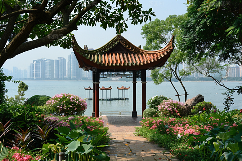 厦门旅游旅行地标摄影图