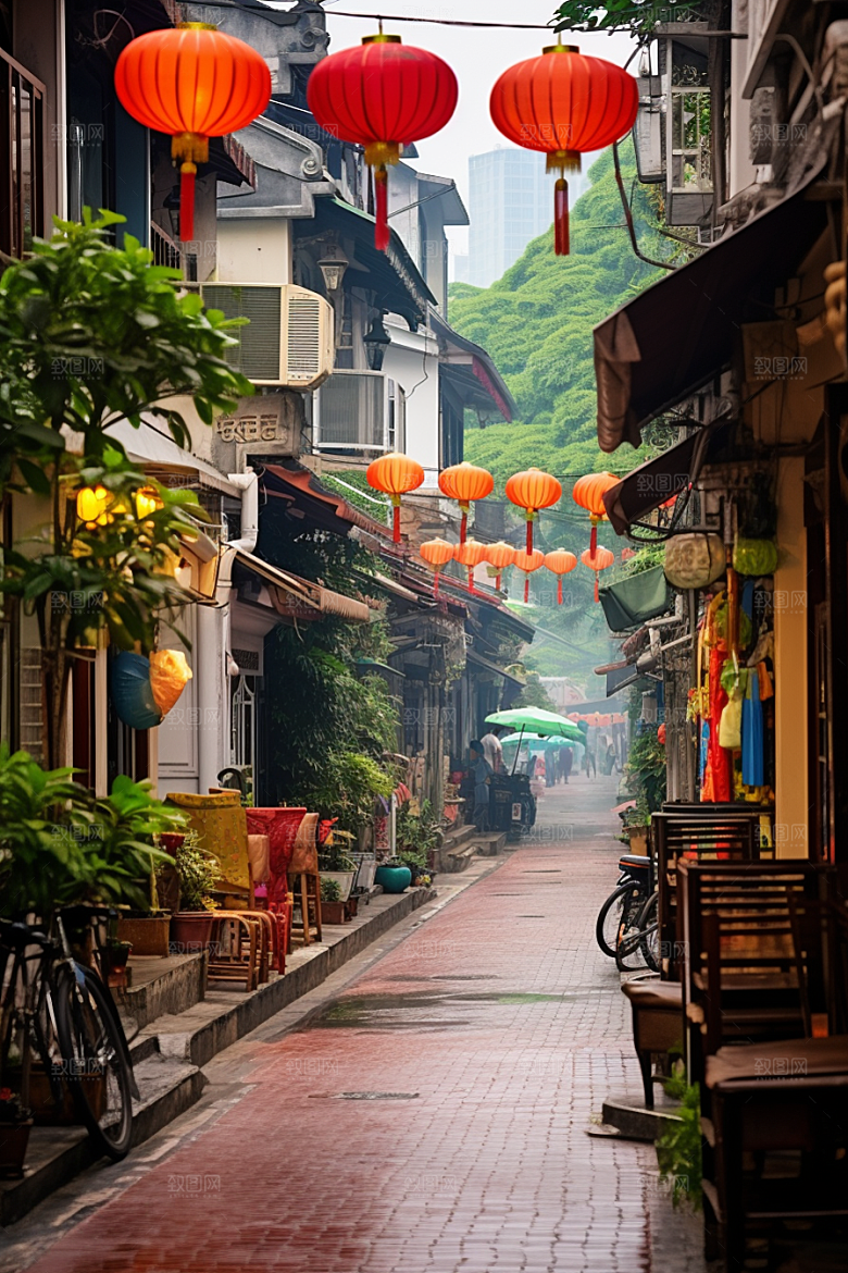 厦门旅游闽南城市摄影图
