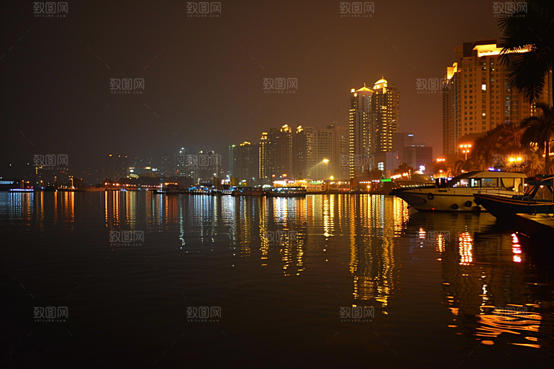 厦门旅游都市漫步景色摄影图