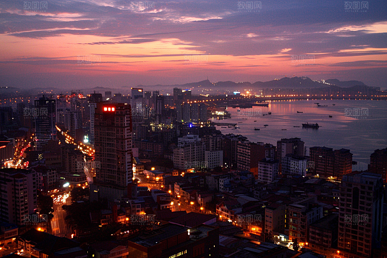 厦门旅游城市目的地摄影图