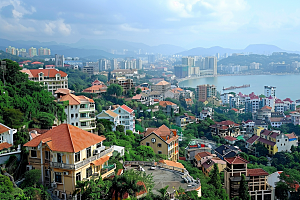 厦门旅游目的地景色摄影图