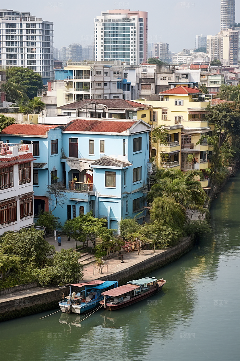 厦门旅游海边城市旅行摄影图