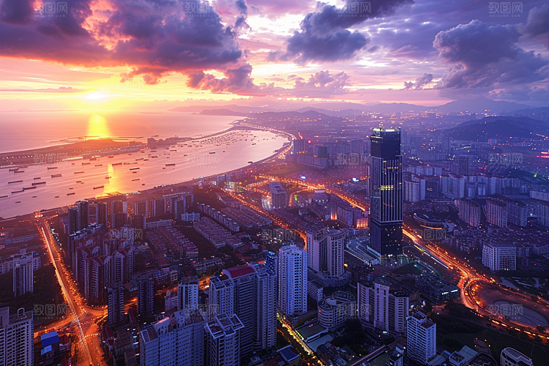厦门旅游风光景色摄影图