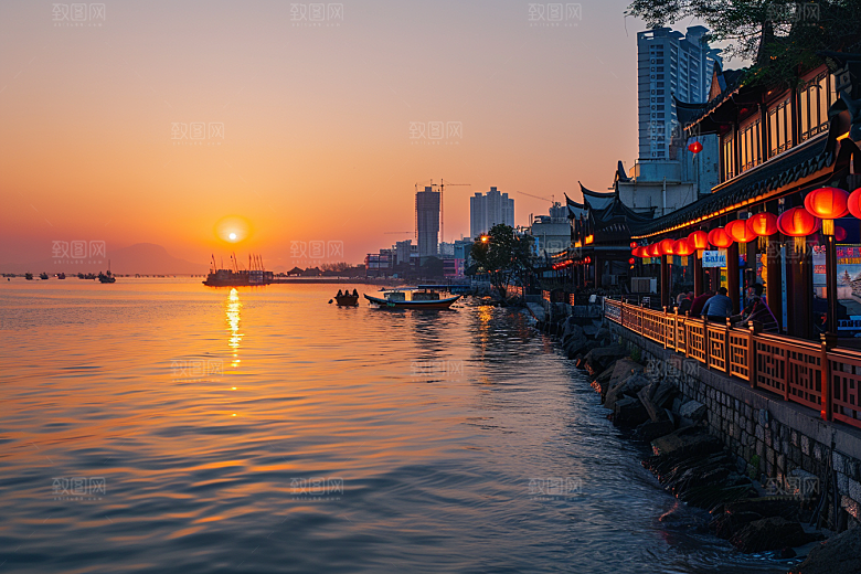 厦门旅游都市漫步旅行摄影图