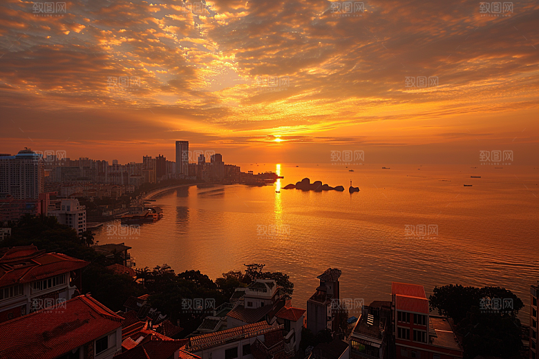 厦门旅游地标风光摄影图
