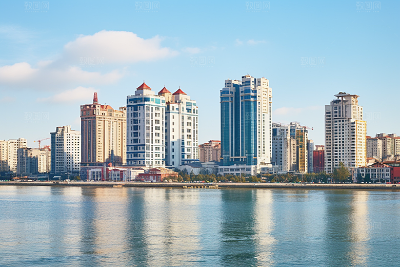 厦门旅游目的地都市漫步摄影图