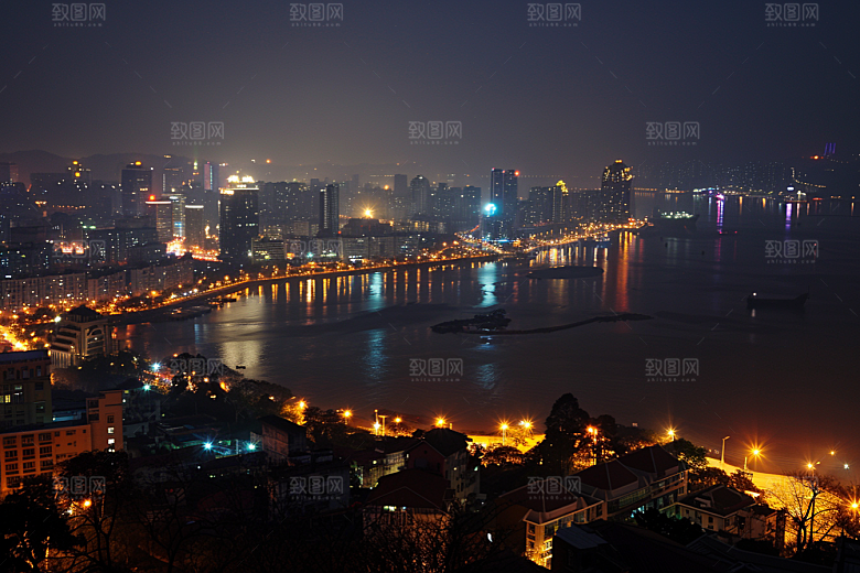 厦门旅游自由行景色摄影图