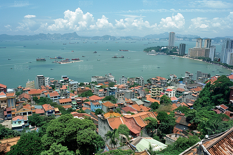 厦门旅游都市漫步城市摄影图