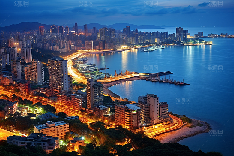 厦门旅游目的地城市摄影图