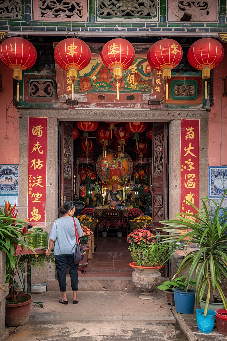 厦门旅游旅行citywalk摄影图