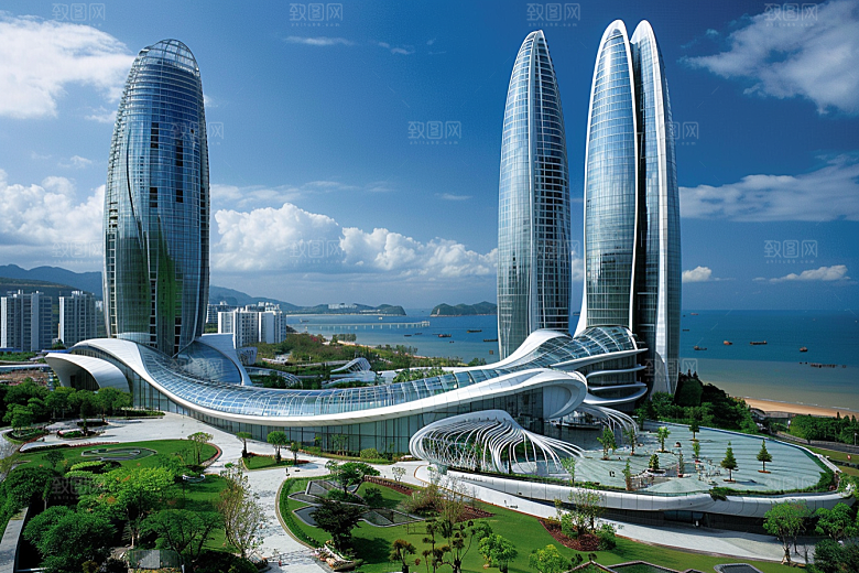 厦门旅游旅行景色摄影图