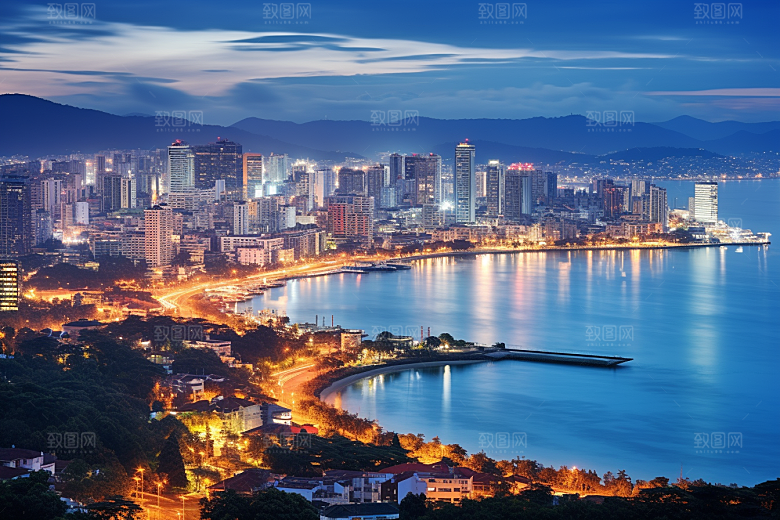 厦门旅游自由行地标摄影图