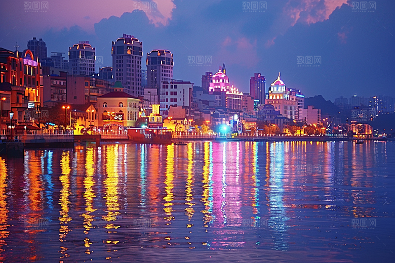 厦门旅游citywalk景色摄影图