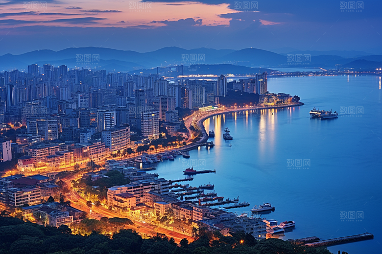 厦门旅游城市自由行摄影图