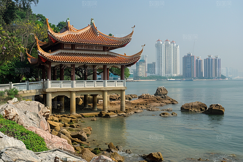 厦门旅游目的地景色摄影图