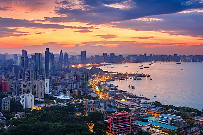 厦门旅游目的地景色摄影图