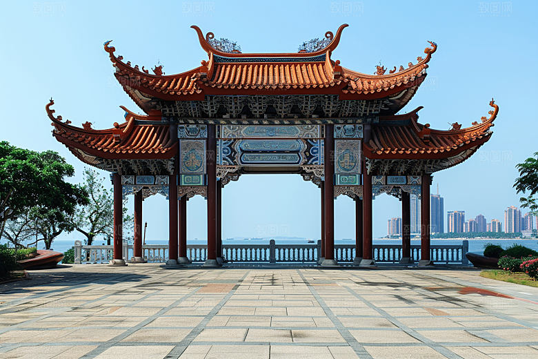 厦门旅游自由行地标摄影图