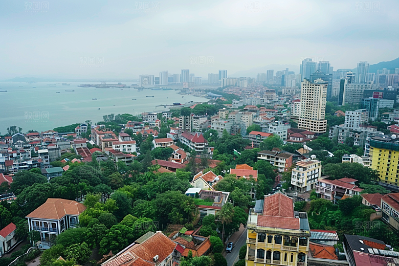 厦门旅游景色目的地摄影图