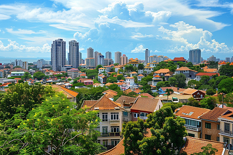 厦门旅游闽南地标摄影图