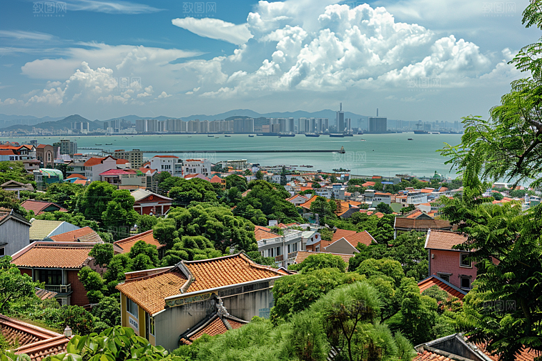 厦门旅游地标城市摄影图