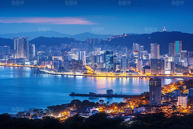 厦门旅游景色目的地摄影图