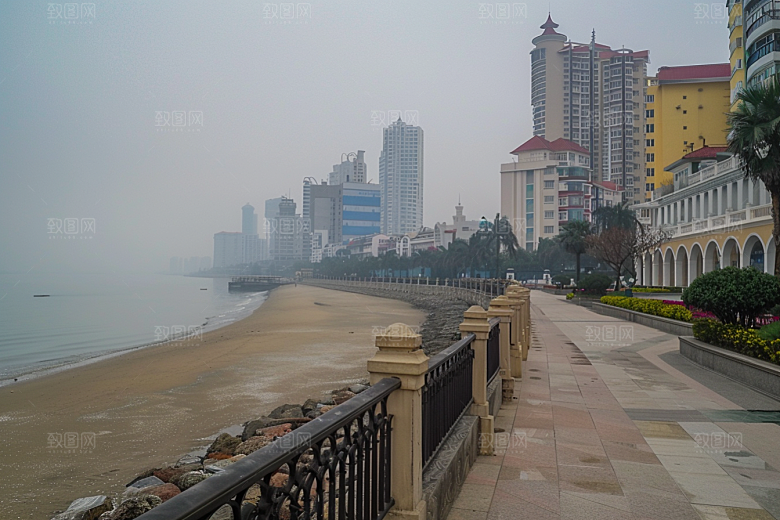 厦门旅游城市地标摄影图