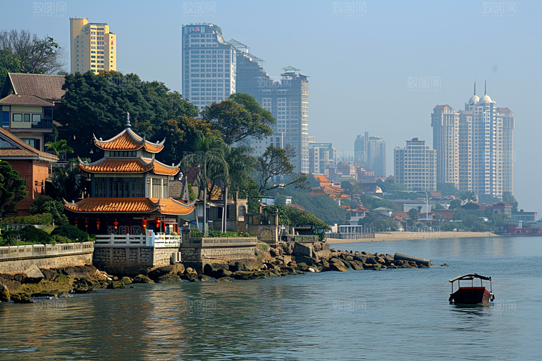 厦门旅游闽南地标摄影图