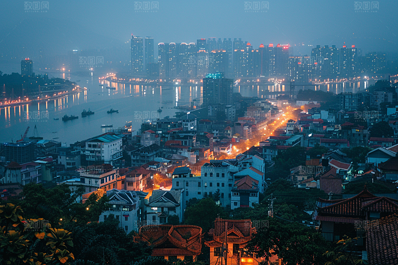 厦门旅游目的地闽南摄影图