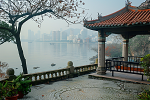 厦门旅游都市漫步目的地摄影图