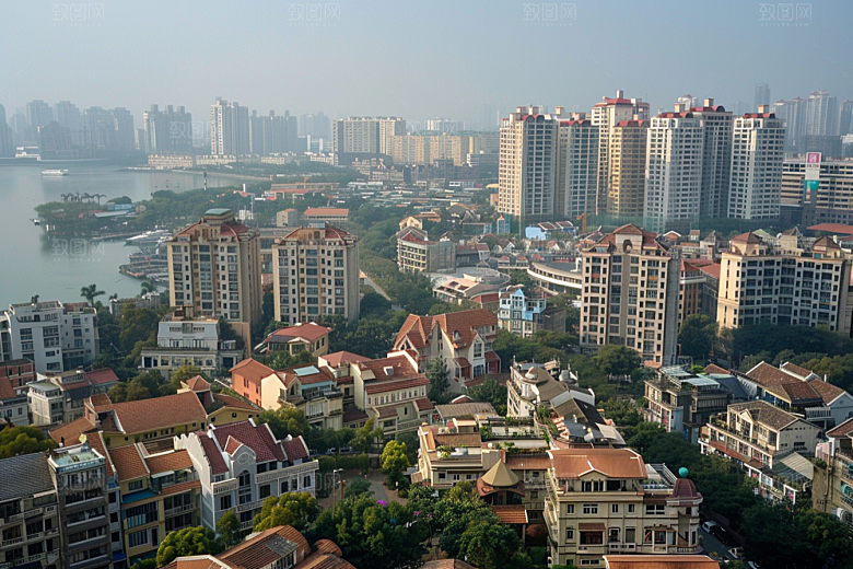 厦门旅游自由行都市漫步摄影图