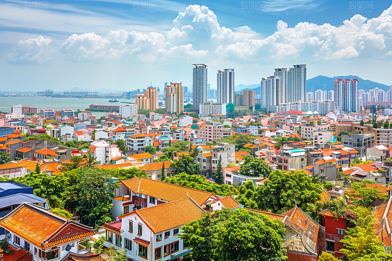厦门旅游旅行目的地摄影图