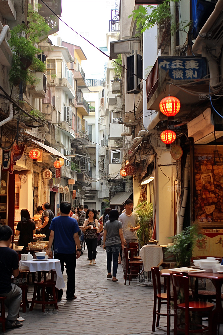 厦门旅游citywalk旅行摄影图