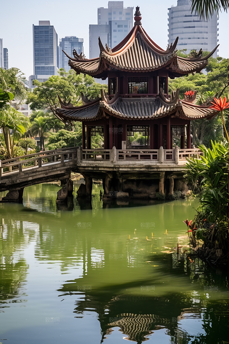 厦门旅游闽南景色摄影图