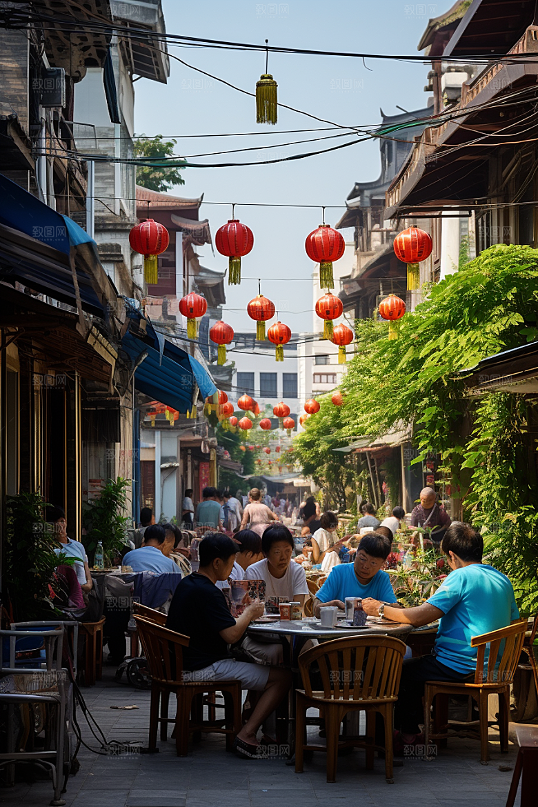 厦门旅游城市景色摄影图