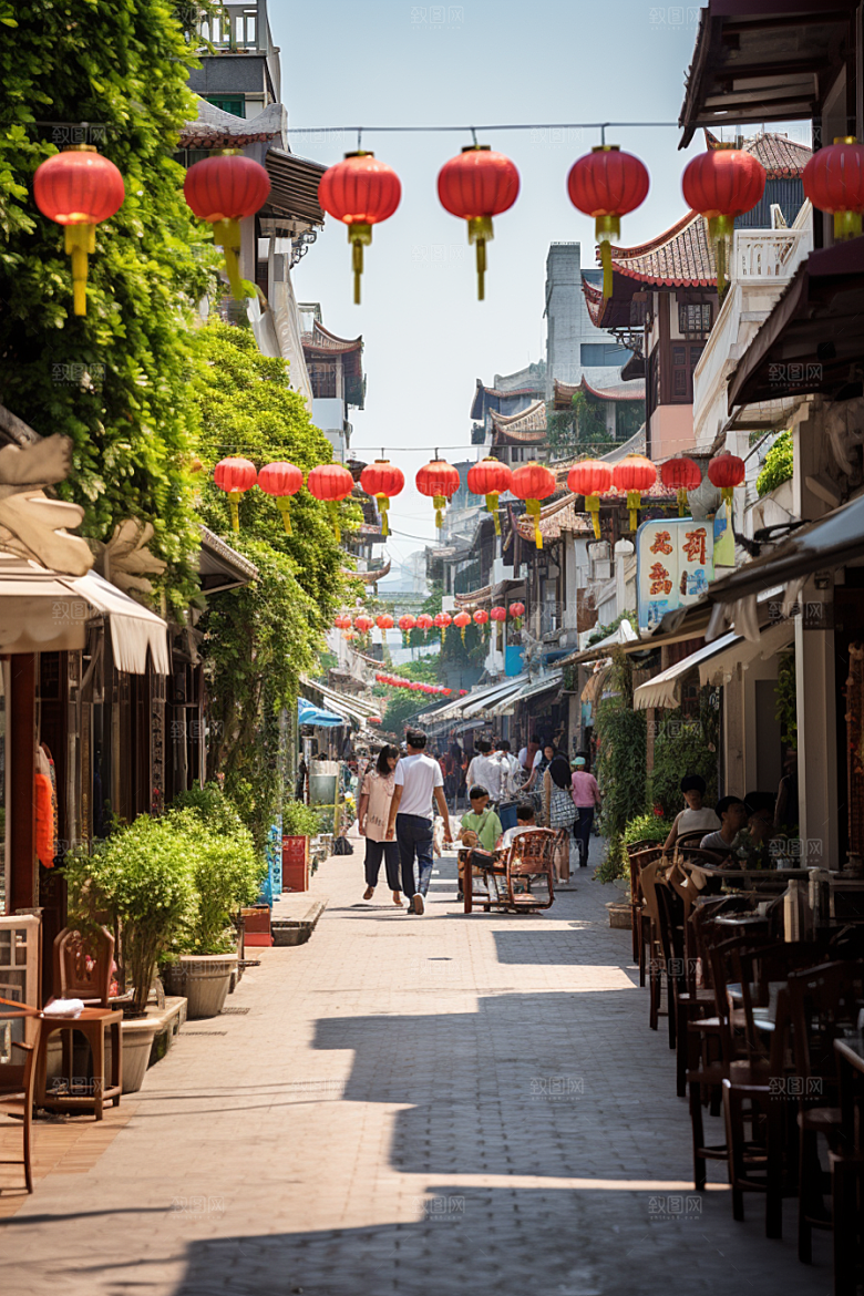 厦门旅游citywalk目的地摄影图